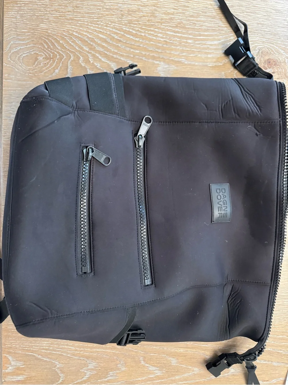 Dagne Dover Indi Diaper Backpack — Black size large